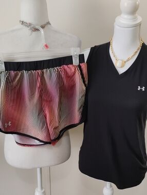 Under Armour Shorts ,& Top